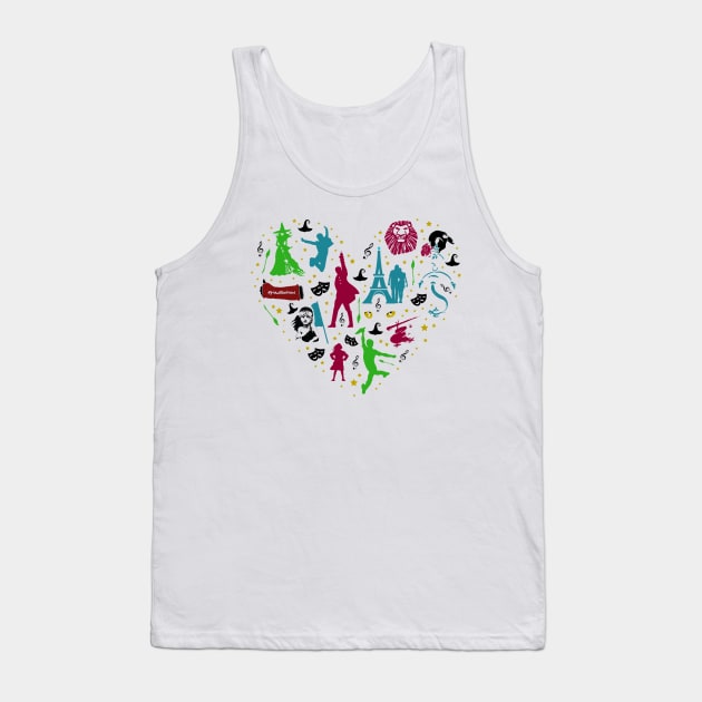 Love Broadway Musicals Tank Top by KsuAnn